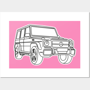 Mercedes Class G Posters and Art